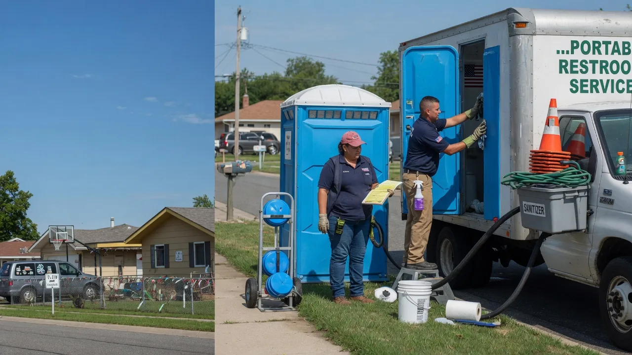 Portable Toilet Rental in Downing, MO near me